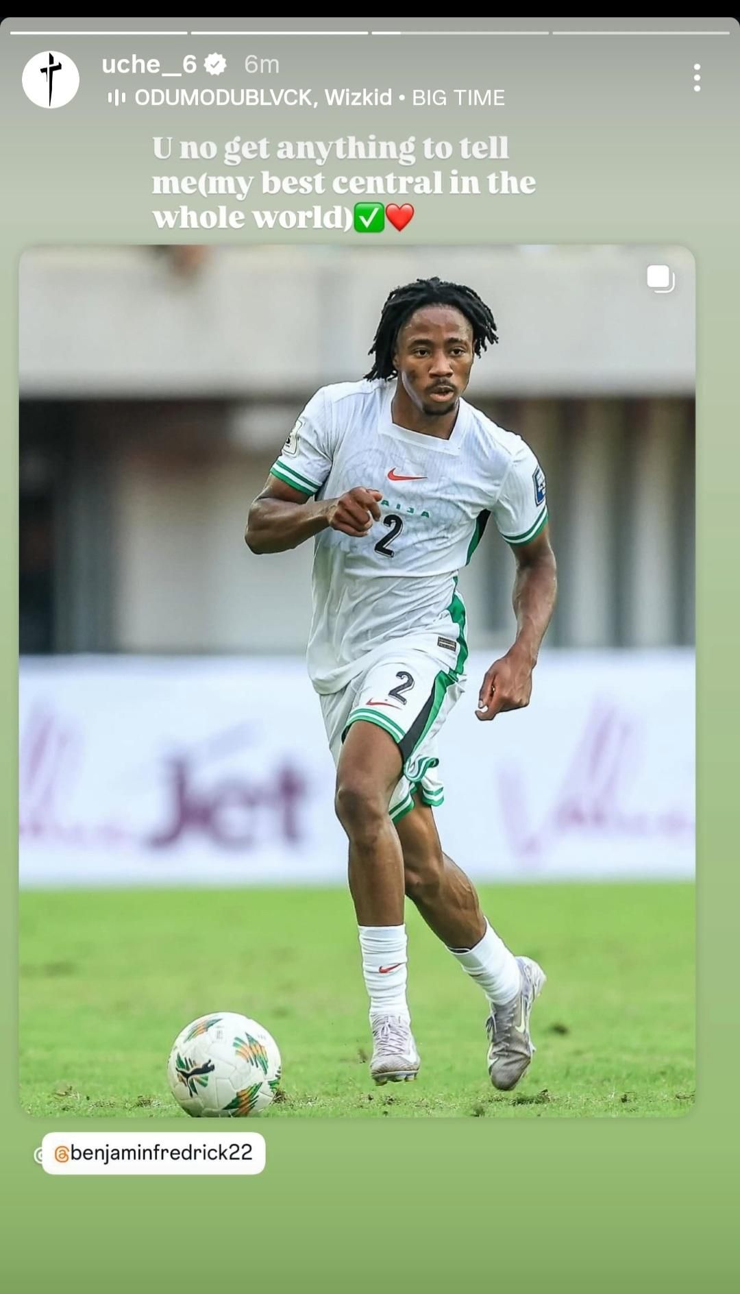Christantus Uche praises Benjamin Fredrick