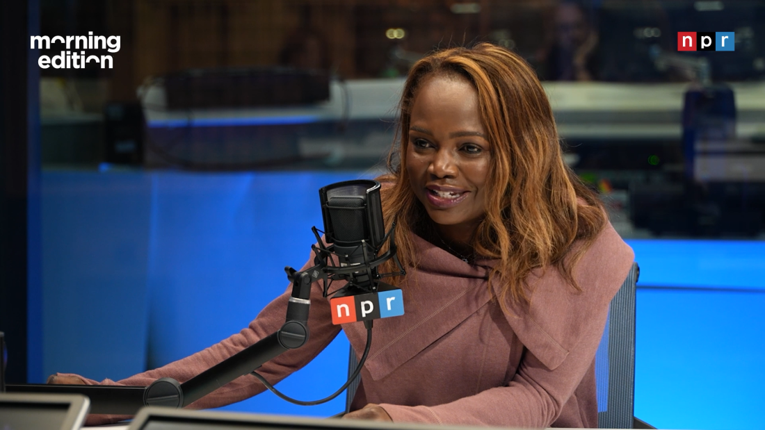 Karine Jean-Pierre gives an interview on her new book "Independent: A Look Inside a Broken White House, Outside the Party Lines".
