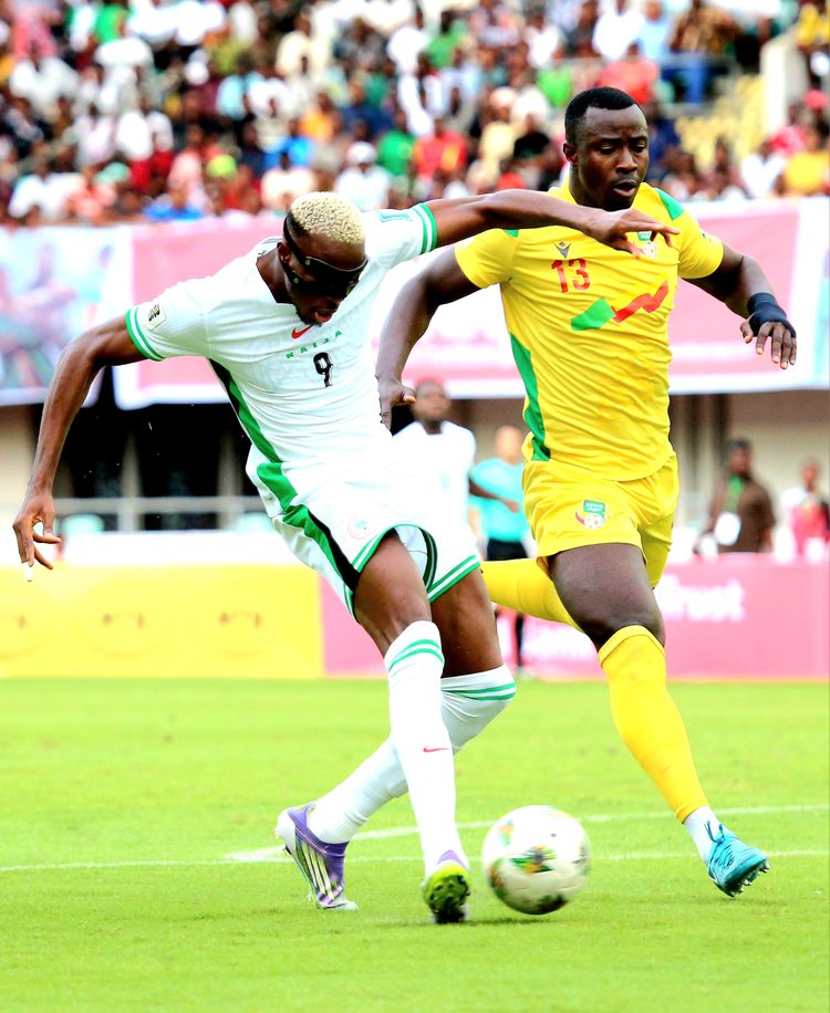 Super Eagles striker Victor Osimhen