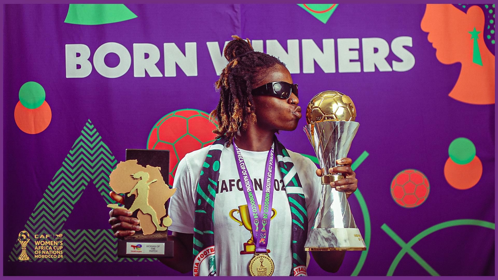 Super Falcons star Esther Okoronkwo