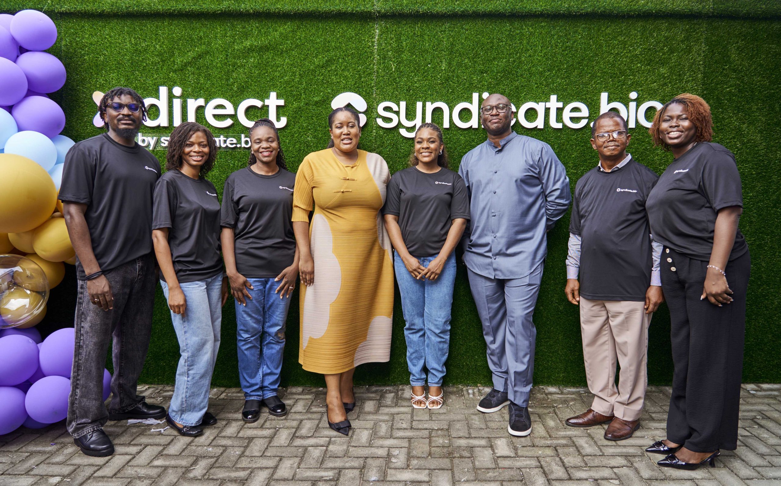 Dr Abasi Ene-Obong and Syndicate Bio team at launch