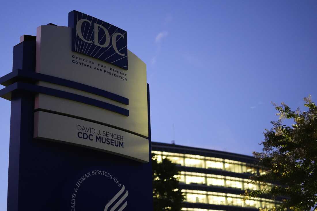 A sign marks the entrance to the U.S. Centers for Disease Control and Prevention headquarters Wednesday, Aug. 27, 2025, in Atlanta. Several key parts of the agency are losing employees.